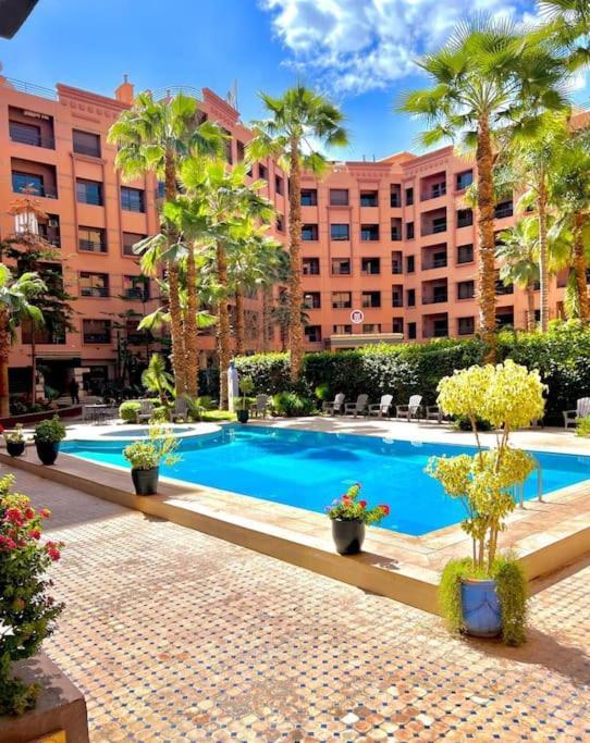 Appartement Marrakech Hivernage N54 Residence Caprice Palace Marrakesh Exterior foto